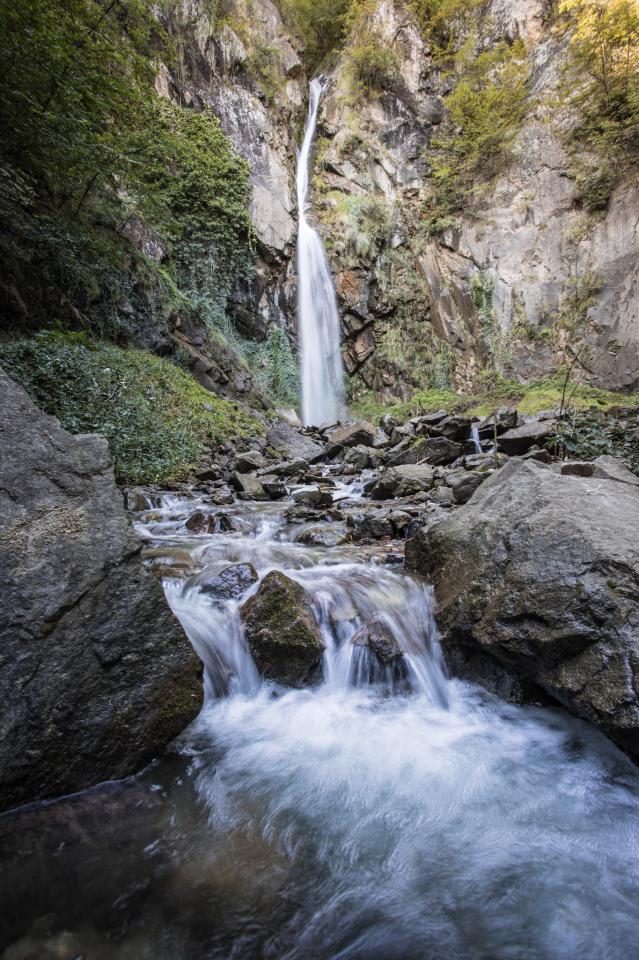 Wasserfall bei Brandis Wasserfall bei Brandis