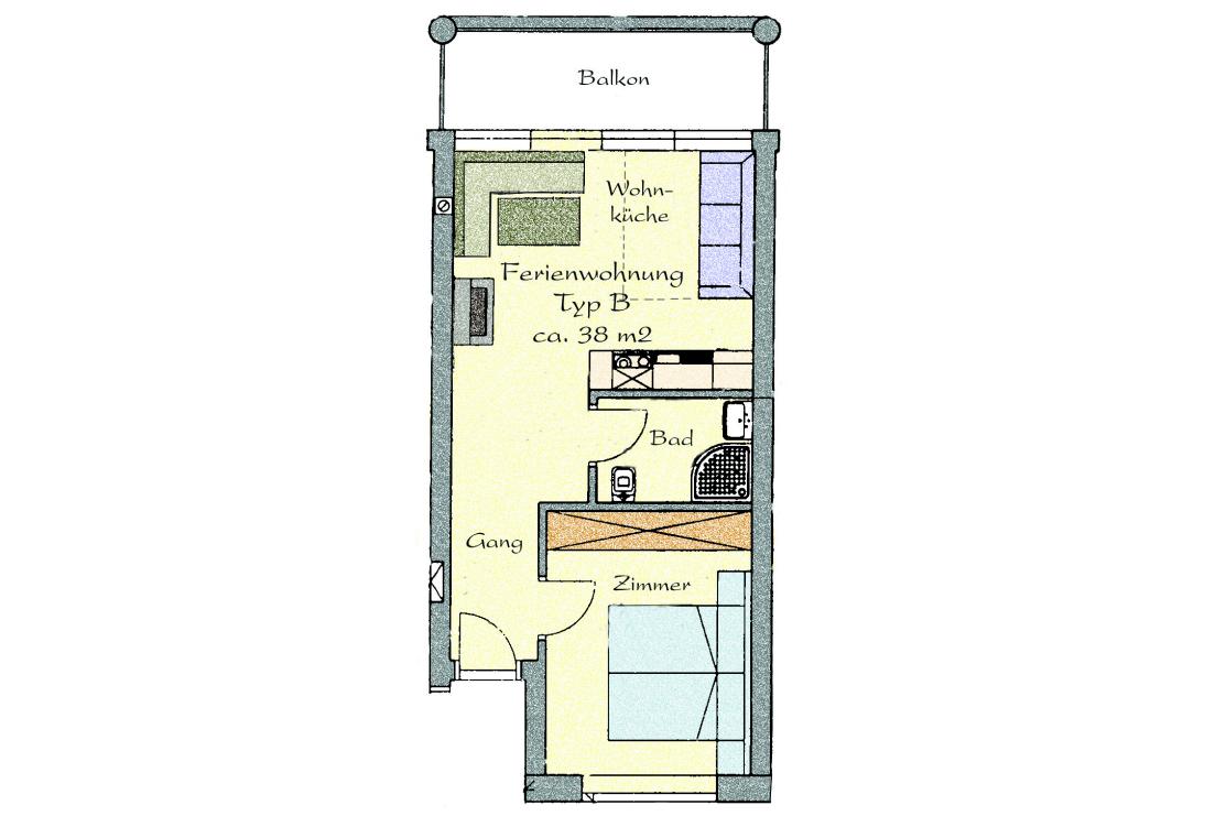 Wohnungsskizze