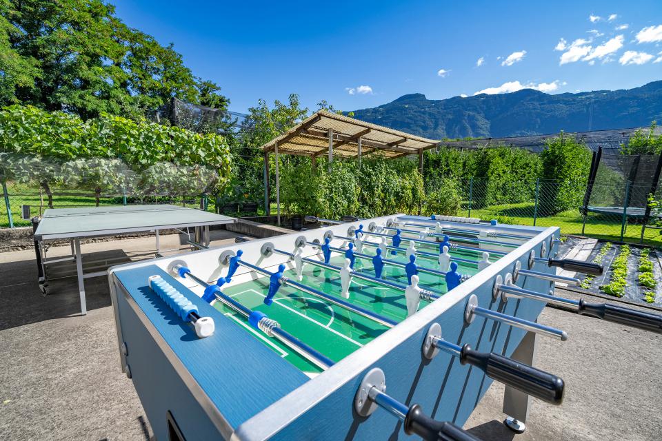 Tischfußball und Tischtennis